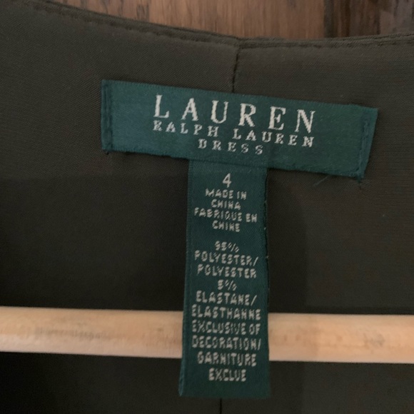 Ralph Lauren Khaki Green Dress - Picture 4 of 4